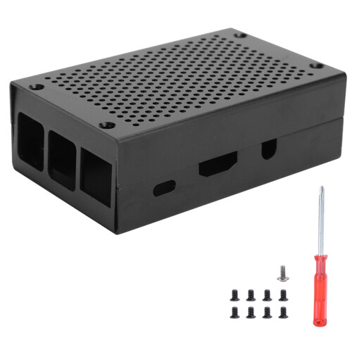 Θήκη από κράμα αλουμινίου Raspberry Pi3B+, μεταλλικό περίβλημα παθητικής ψύξης για