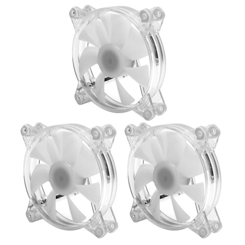 Advanced Cooling Solution, Silent Led Light Enhanced Frame Soft Fan Blade Cpu Cooling Fan For Computer Pc Cases 2