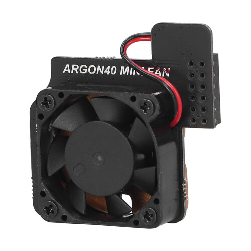 Raspberry Pi Cooling Solution, Quiet Fan for Raspberry Pi 4B 3B+ 3B, Compact Brass Hypro Sleeve Fan with Adjustable Speed, Support for Robotic Project 1