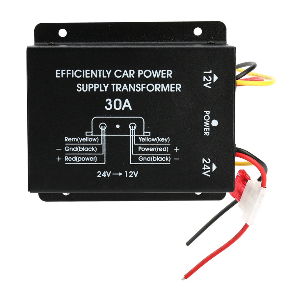 Step Down Voltage Converter For Car Truck 24V To 12V Power Conversion High Efficiency Dc Buck Module Adapter With Built In Overload Protection And 9139052497498