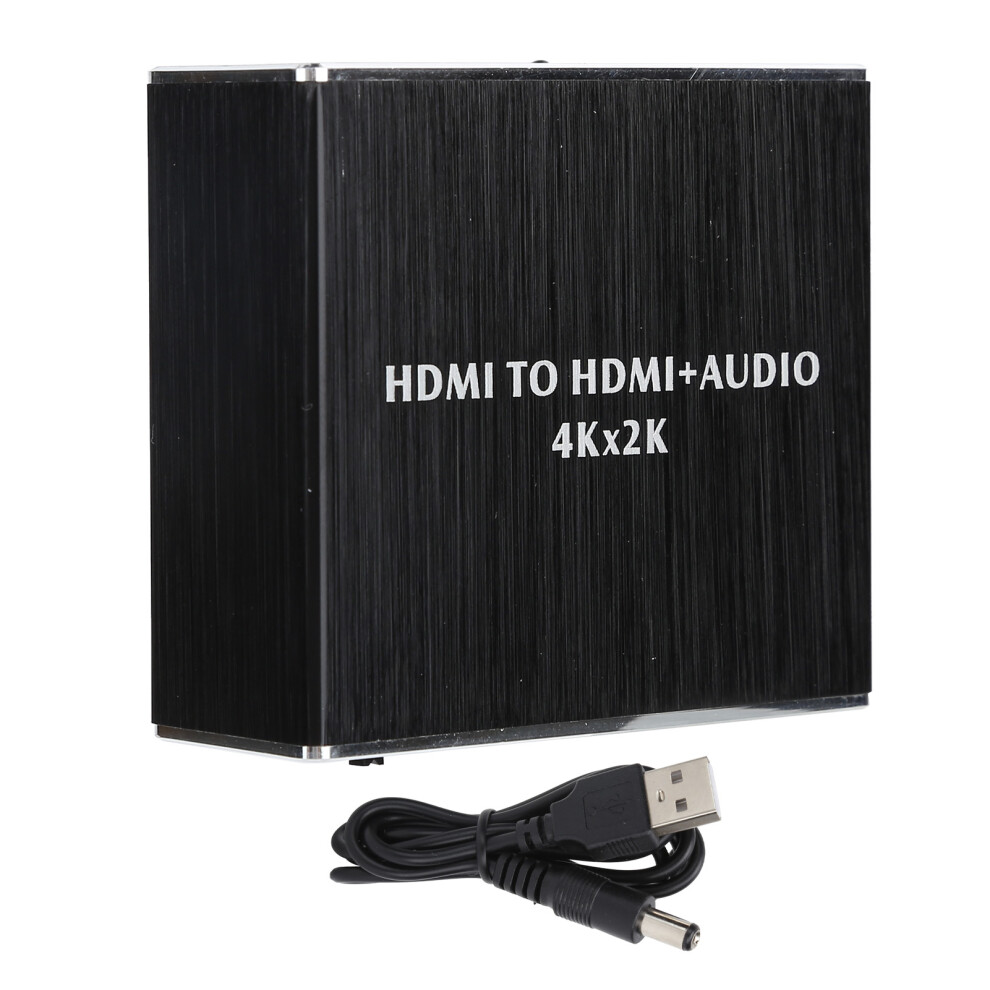 Audiophile's Dream: Hdmi Audio Extractor For Unmatched Sound Quality, Plug And Play Compatibility Ensures Effortless Setup For Your Home Entertainment 9486358980026