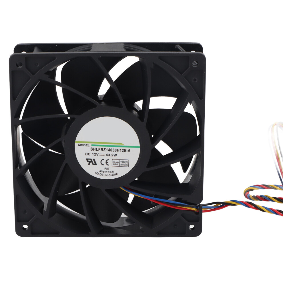 High Performance Cooling Fan, Double Ball Bearing Ultra Quiet Operation For Efficient Heat Dissipation And Long Service Life, Pure Copper Coils Ensuri 9486358980231
