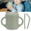 1 Stück Silikon-Schnabeltasse mit Panda-Muster, 12