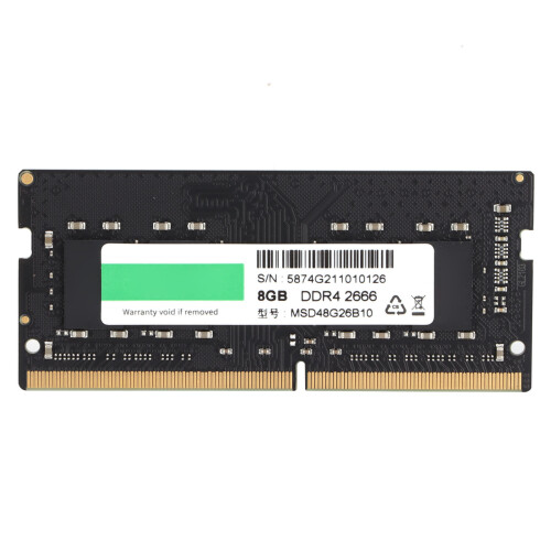 Ενισχυμένη μονάδα μνήμης 8GB DDR4 2666MHz για βελτιωμένη απόδοση και ανθεκτικότητα,
