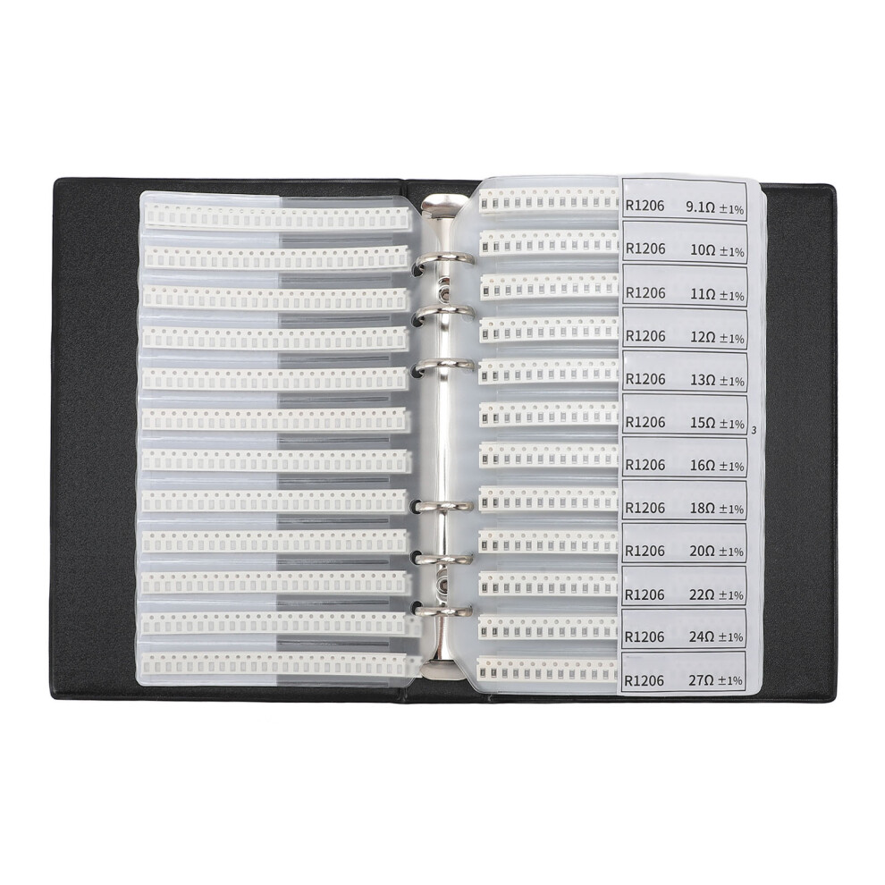 1206 Smd Resistor Sample Book 170 Values 1% Accuracy Assorted Folder 8491365275912