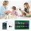 Pullover hand knitting tool accessory set for handmade aluminum, interchangeable knitting needle set with case 2