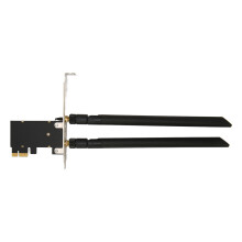 Hochgeschwindigkeits-WLAN-Netzwerkadapter, WiFi6E Dualband-Signal für nahtlose Konnektivität und Bluetooth-Technologie für vielseitiges