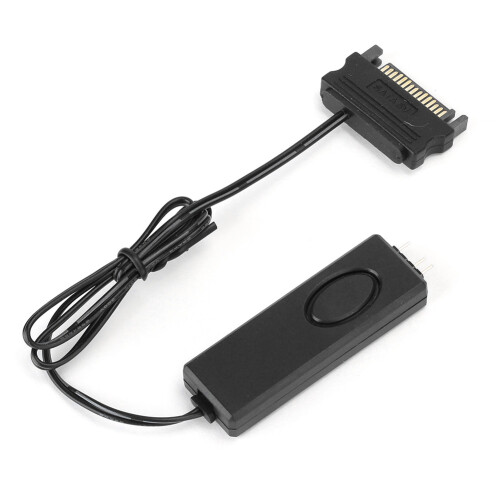 ARGB-Controller für Desktop-Computer, Cool-Lighting-Modus mit manueller Steuerung, verlängertes Schnittstellenkabel für 2