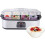 Automatic Yogurt Maker Machine Ultimate 8 Glass Jars 1400ML LCD Display Grey Adjustable Temperature And Time Control 1