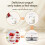 Automatic Yogurt Maker Machine Ultimate 8 Glass Jars 1400ML LCD Display Grey Adjustable Temperature And Time Control 2