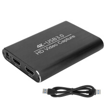 Professionelt videooptagelseskort, HDMI-loopout med høj billedhastighed til problemfri livestreaming, ultralav latenstid, plug and play, kompakt og