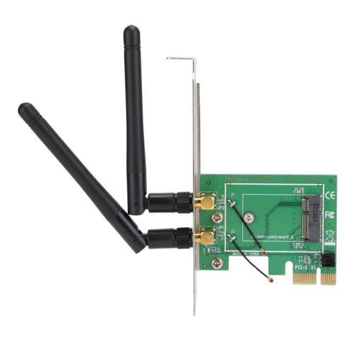 Προσαρμογέας WiFi για απρόσκοπτη συνδεσιμότητα, Κάρτα ασύρματου δικτύου διπλής 1