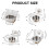 Bird Food Toy Automatic Parrots Feeders Drinker Acrylic -A04 4