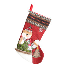 Christmas Stocking Hanging Gifts Bag Festival Holidays-snowman
