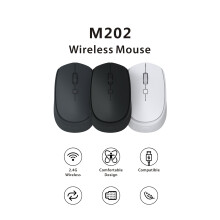 Cicha bezprzewodowa mysz Ergonomiczna konstrukcja Możliwość ładowania w dwóch trybach Długi czas pracy baterii Zgodność z USB Bluetooth z