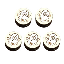 Christmas Sealing Stamp for Appreciation Card,-Christmas gloves