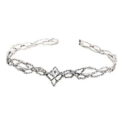Multipurpose Elven King Crowns Unisex Elegant-white diamond 2