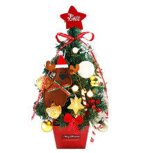1Pcs Indoor Miniature Christmas Tree with Glowing Lights-SET05
