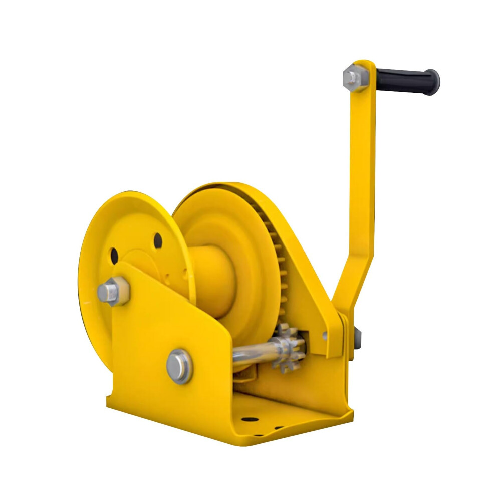 Trailer Winch, Durable Hand Crank, 2600 Lbs Hand Winch With Cable, 33/66/98 Ft Wire Rope 9365049178884