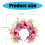 Vibranting Colored Lilys Hair Embellishment Sturdy Cloth 3
