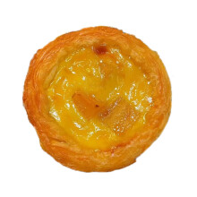 6Pcs Fake Eggs Tarts for Breakfast Theme Party-Mango tart