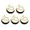 Scrapbooking Stamp Head for Wedding-small santa hat 1