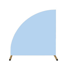 Spandex Arch Cover for Elegant Wedding Backdrops-2.5ft Blue