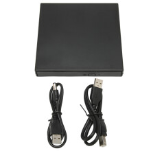 Externes optisches Laufwerk mit USB 2.0-Schnittstelle für schnelle Datenübertragung, DVD-Brenner/CD-Brenner, tragbares Laufwerk, kompatibel mit