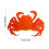 Comfortable Simulated Hairy Crabs Replicsa Durable Imitated-Red 4