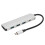 Πολυθρόνος USB Hub για φορητό υπολογιστή, συμπαγής σταθμός σύνδεσης Type-C, επέκταση 5 1