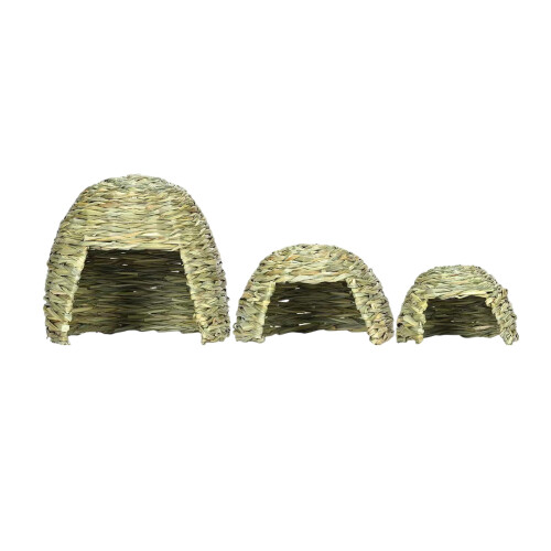 Small Pet Habitat Cave for Small Animals Hedgehogs-30x29cm 2