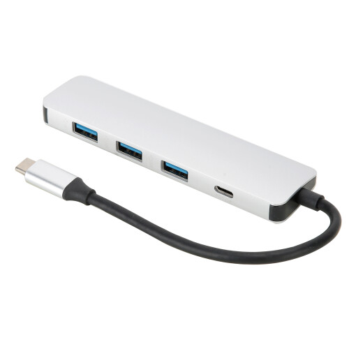 Πολυθρόνος USB Hub για φορητό υπολογιστή, συμπαγής σταθμός σύνδεσης Type-C, επέκταση 5 1