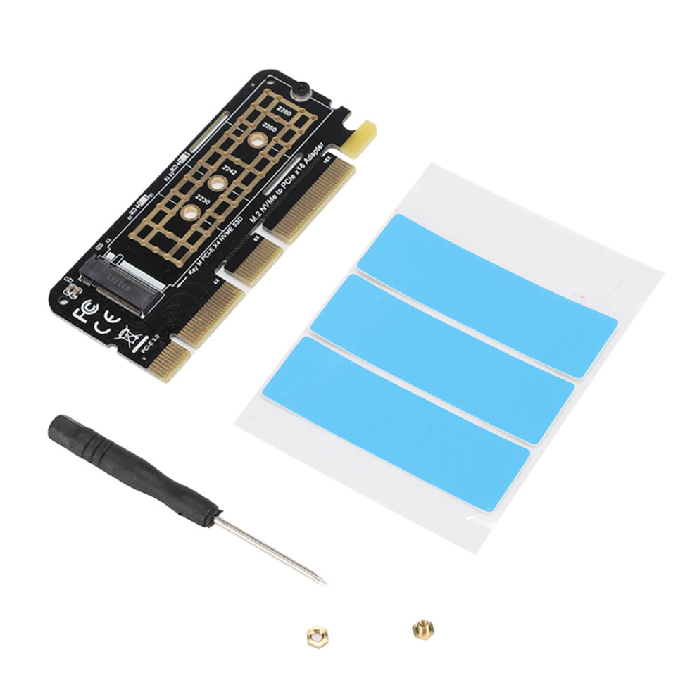 Innovative Adapter For Enhanced Data Transfer, M.2 Nvme To Pcie 3.0/4.0 X4 Conversion Card With Aluminum Heat Sink Solution 9486358982693