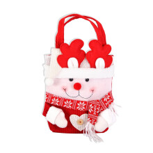 Christmas Gift Bags with Handle Elegant Christmas Theme-C Style