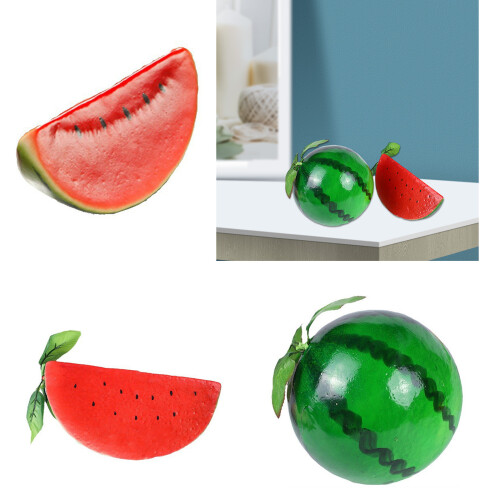 Artificial Watermelon Simulation Fruit-Watermelon slices wi 2