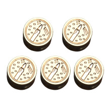 5Pcs Christmas Themed Seal Stamp Head for-Christmas candles