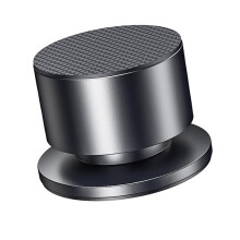 Nonslip copper tip, sound equipment isolation pad with two sides, textured design for HiFi systems and studio equipment, black