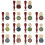 Christmas Stamp Head, Wood Handle Set for-Christmas tree 2