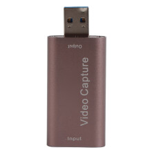 Videooptagelseskort HDMI til USB Full HD-optagelse Realtidsfeedback til streaming af live-udsendelser af spilenheder med plug and play-kompatibilitet