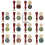 Christmas Stamp Head, Wood Handle Set for-Christmas tree 4