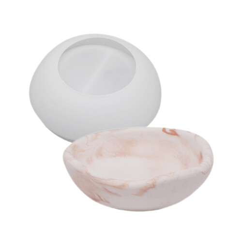 Silicone Mould Irregular Bowl Candle-  Irregular mini bowl