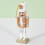 Stylish 12CM Nutcrackers Decoration with Gold Silver Touches for 4