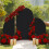 Practical Ceremony Arch Frame Wall Cover for Wedding and-White 7
