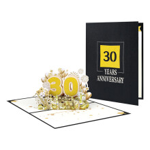 Stylish 3D Anniversary Card Unique Handmade 3D Greeting Card-30
