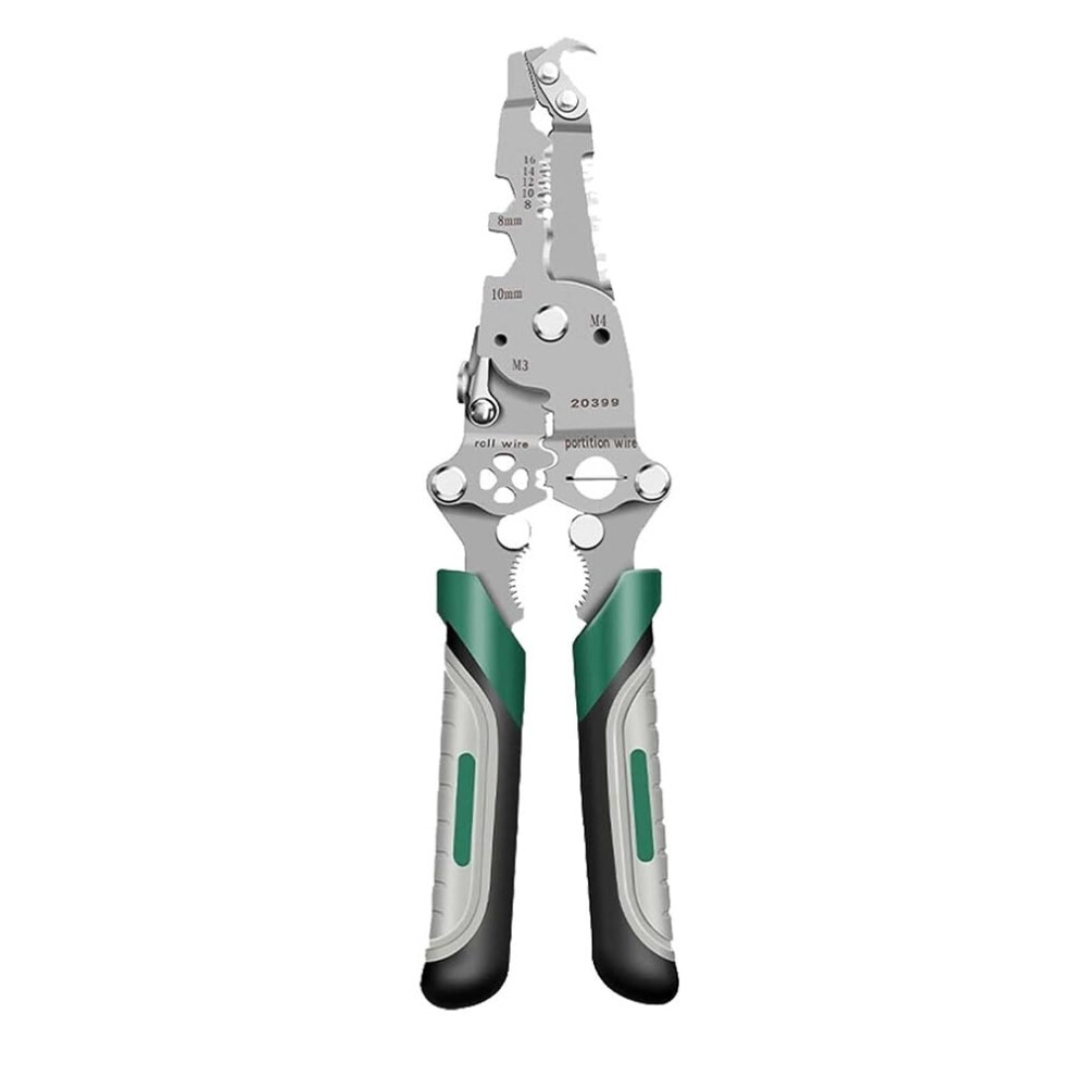18In1 Wire Stripper, Foldable, Crimping Pliers And Stripper, Multifunctional Wire Stripper, Crimping Pliers, Cable Cutter Pliers 9365049179782