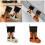 Unique Halloween Sock with Festival Pattern Soft-orange socks 3