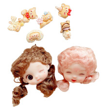 Lovely Dolls Shoes Charm 3D Cartoon Biscuits Shoes-Section B 2