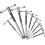 THandle Hex Key Set for Bicycles, Efficient Design with 9 Essential Sizes (2.5 mm) 5
