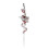 Snake Shape Piercing Ear Jewelry Alloy Texture Suitable for-Red 1