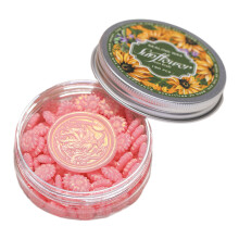 Flower Wax Seal Beads for Gift Wrap, Invitation-Xiaguang red